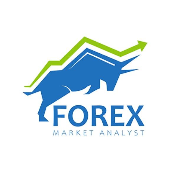 Financial Bull Logo Design Trade Bull Chart Finance Logo Forex Word With Arrow Bull Logo