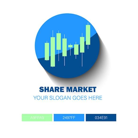 Logo Application Share Market Brokers