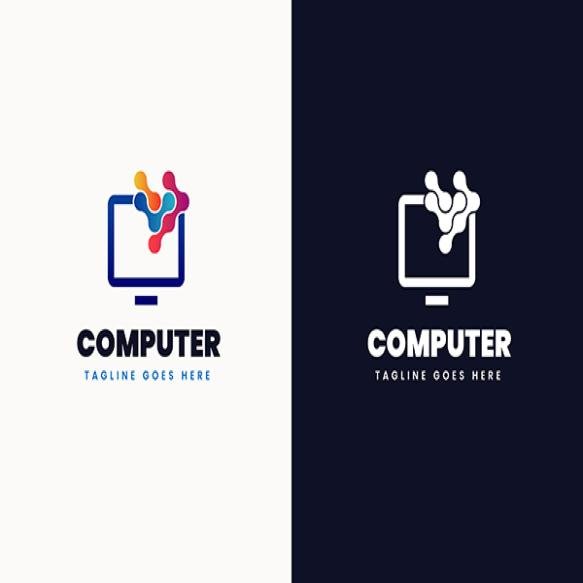Tech Computer Logo Template