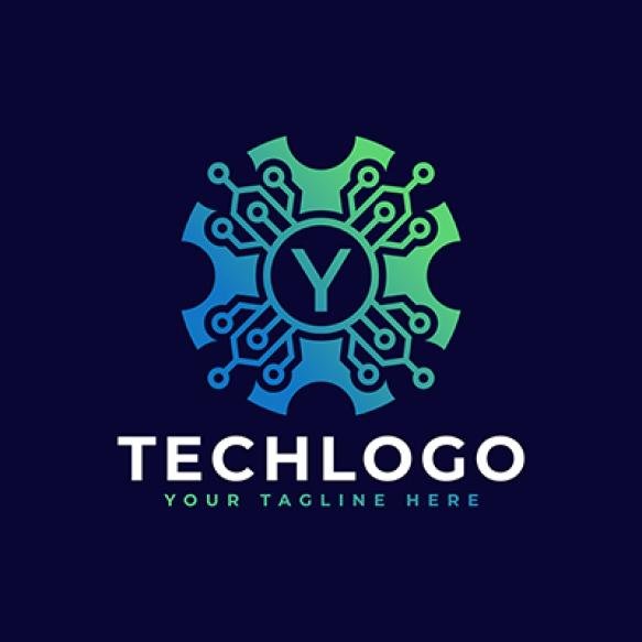 Technology Initial Letter Y Logo Design Template Element