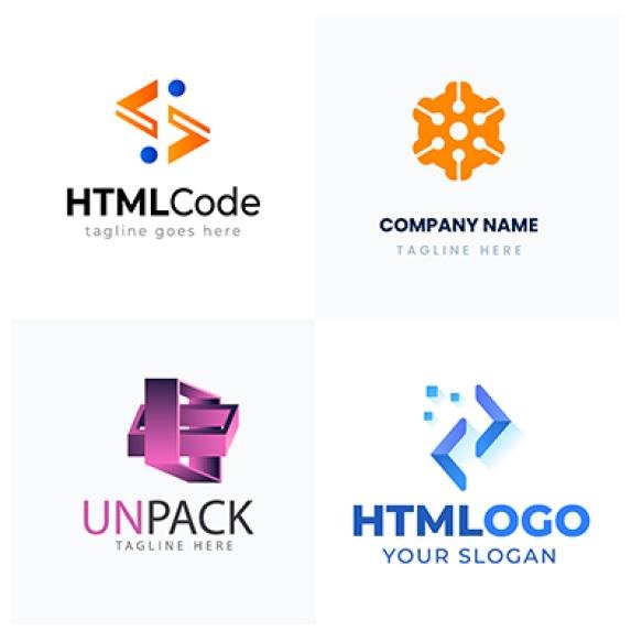 Set Code Boost Logo Designs Concept Vector Rocket Code Logo Template Icon Vector (1)