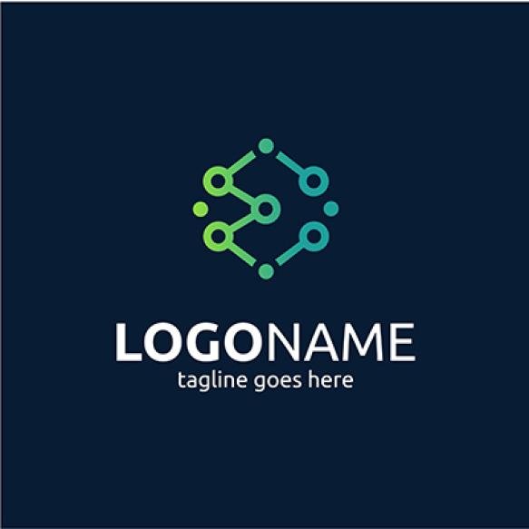 Technology Company Logo Design