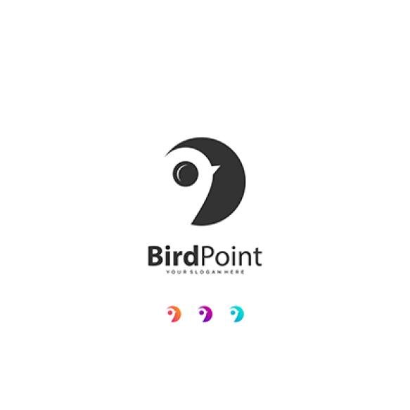 Bird Parrot Location Creative Technology Logo