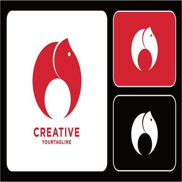 Elephant Logo Circle