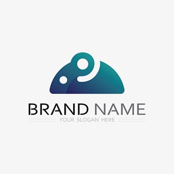 Mouse Logo Animal Vector Design Illustration