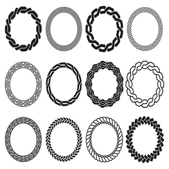 Celtic Braid Frames