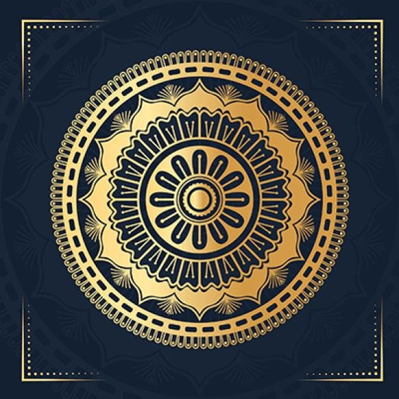 Luxury Mandala With Islamic Arabesque