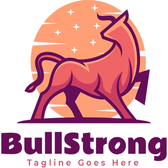 Bull Strong Simple Mascot Logo 2024 06 13 18 02 03 Utc