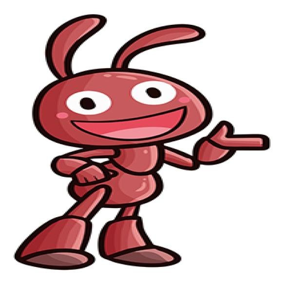 Funny Cool Ant Character Cartoon Illustration
