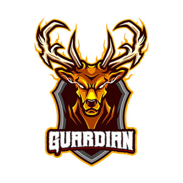 Golden Deer Horn Mascot Esport Logo Template 2023 11 27 05 35 02 Utc
