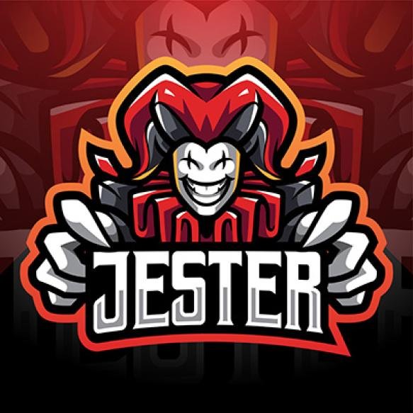 Jester Esport Mascot Logo Design