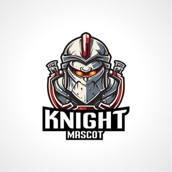 Knight Mascot Logo Design Knight Logo Vector