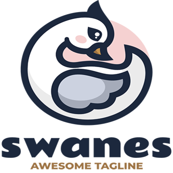 Swan Simple Mascot Logo 2024 04 18 21 27 23 Utc