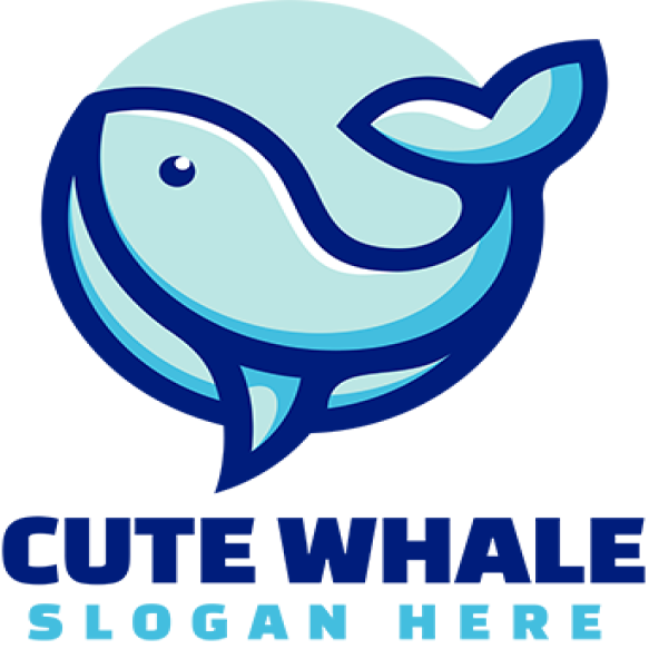 Whale Simple Mascot Logo 2023 11 27 04 54 31 Utc