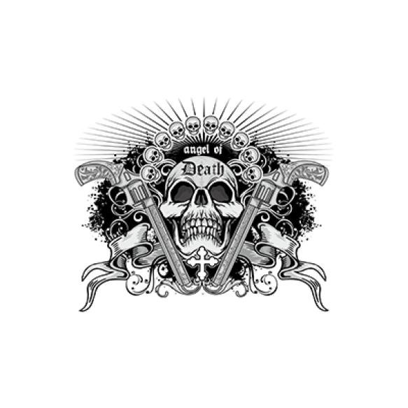 Skull Crossbones Logo With Cross It