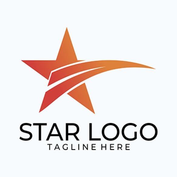 Star Icon Template Vector Illustration Design