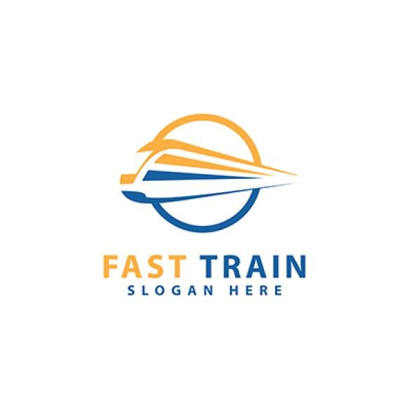 Train Station Logo Template Vector Illustration Design