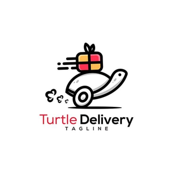 Turtle Delivery Logo Design