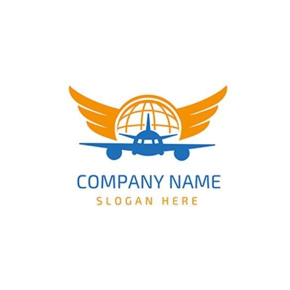 Vector Logo Design Logo Is Used Aviation Travel Services Sovereignty