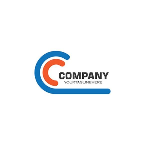 C Letter Logo Template Vector Icon Design