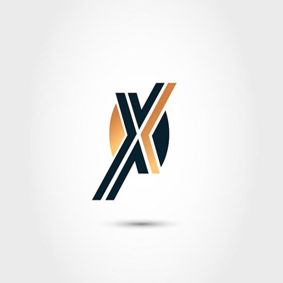 Premium X Icon Logo Template Vector Illustration Design