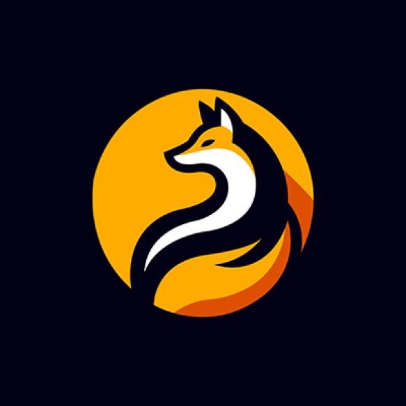 Fox Design Animal Logo