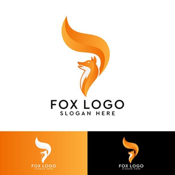 Fox Modern Logo Template