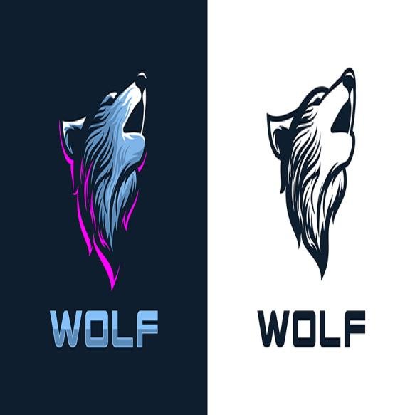 Wolf Head Logo Vector