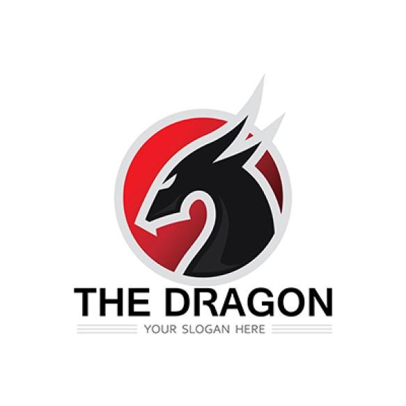 Dragon Vector Icon Illustration (4)