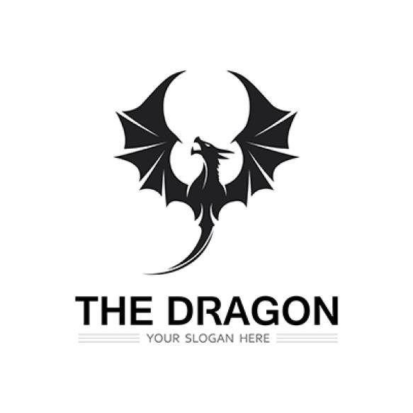 Dragon Vector Icon Illustration (5)