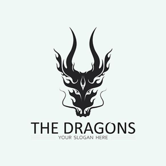 Dragon Vector Icon Illustration (6)