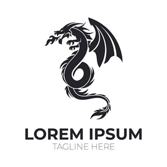 Dragon Vector Icon Illustration
