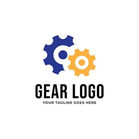 Gear Logo Design Template Vector Illustration