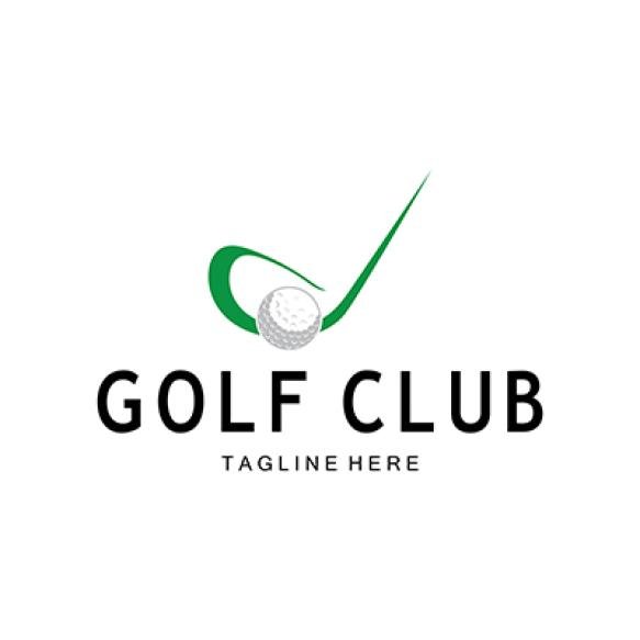 Golf Ball Logo Golf Stick Logo Professional Golf Team Golf Club Tournament Golf Store Business