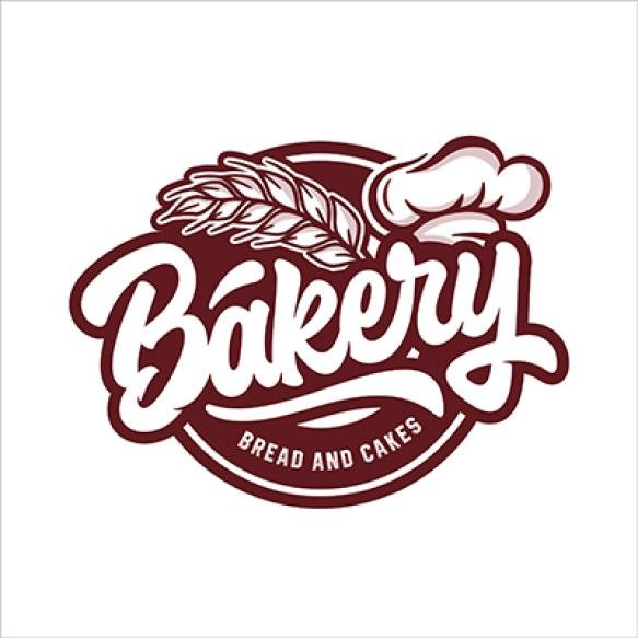 Bakery Bread Cakes Design Logo