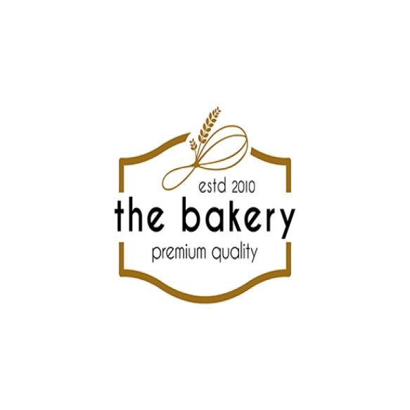 Bakery Cake Coffee Shop Logo Design Illustration Cake Pastry Simple Homemade Badge Template