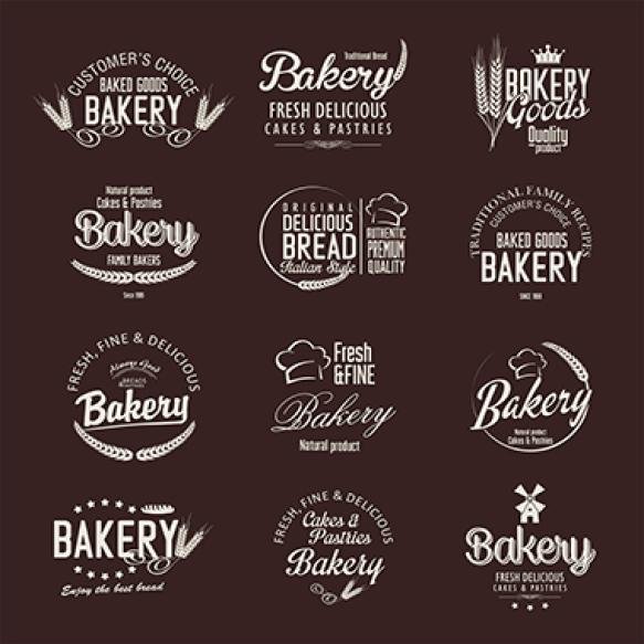 Bakery Retro Labels