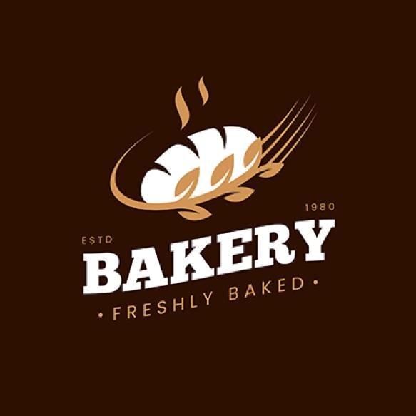 Retro Bakery Logo Concept
