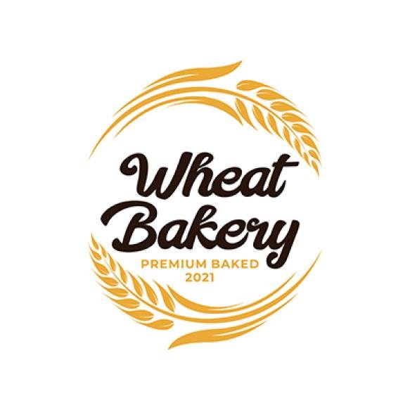 Wheat Bakery Logo Wheat Rice Agriculture Logo