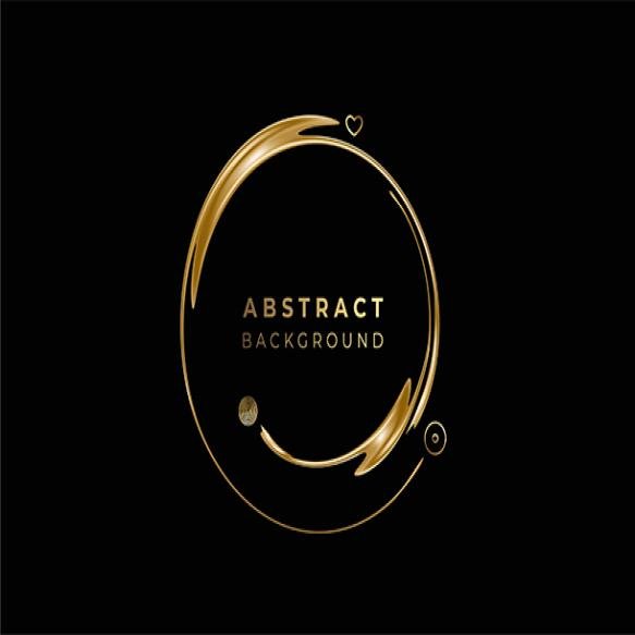 Abstract Gold Color Pattern Design Background Use Modern Design Cover Poster Template Brochure Decor