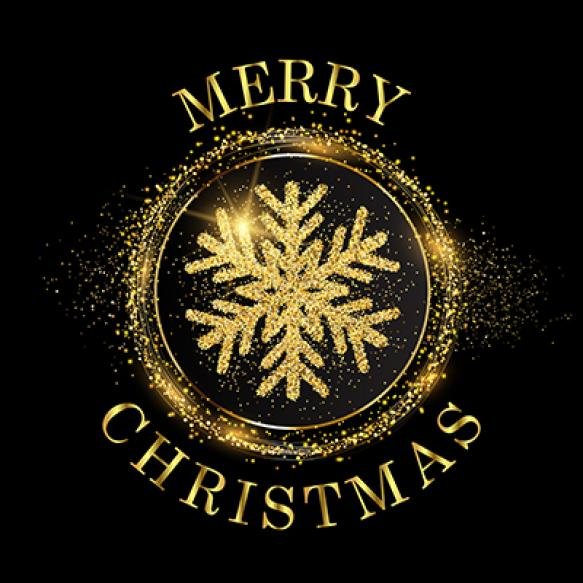 Glitter Snowflake Christmas