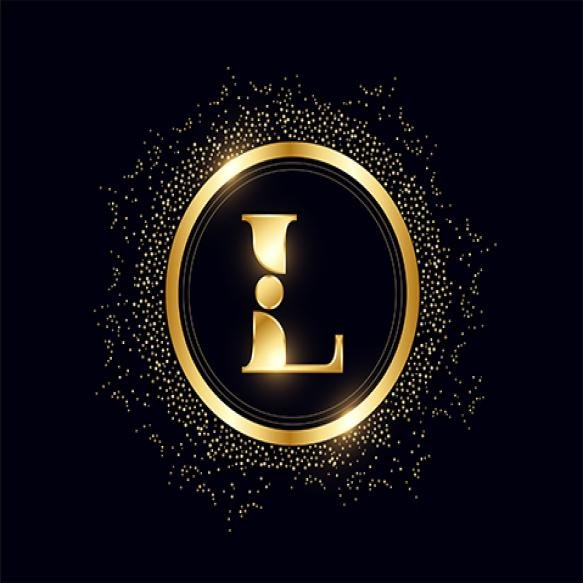 Luxury Initial L Logo Template Restaurant Royalty Boutique Cafe Hotel Heraldic Jewelry Etc