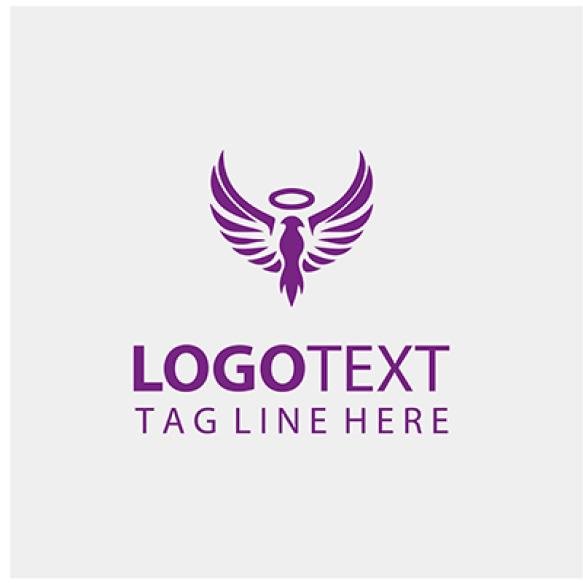 Mechinical Wings Logo Vector Illustrations