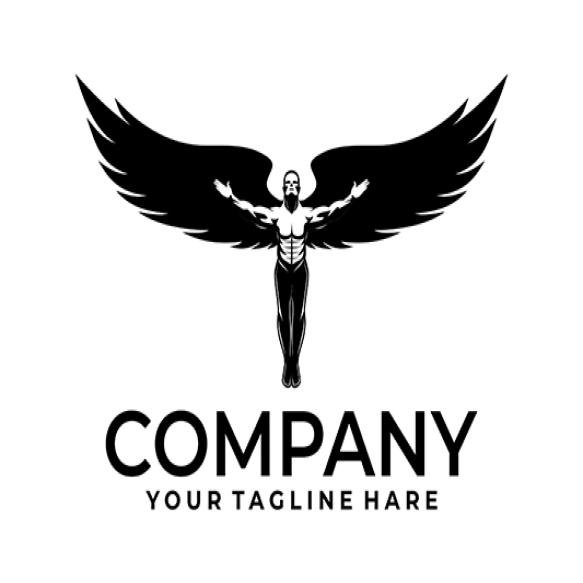 Winged Man Logo