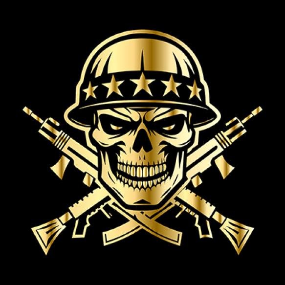 Army Elite Forces Emblem Set Artillery Sniper Infantry Badges With Rifle Machine Gun Launcher