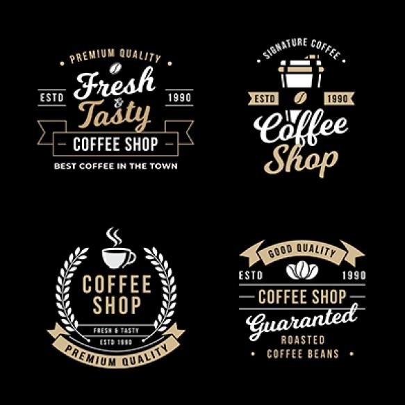 Coffee Shop Retro Logo Collection (2)