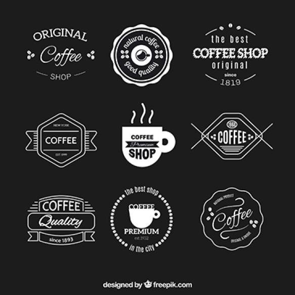 Collection Retro Cafeteria Stickers