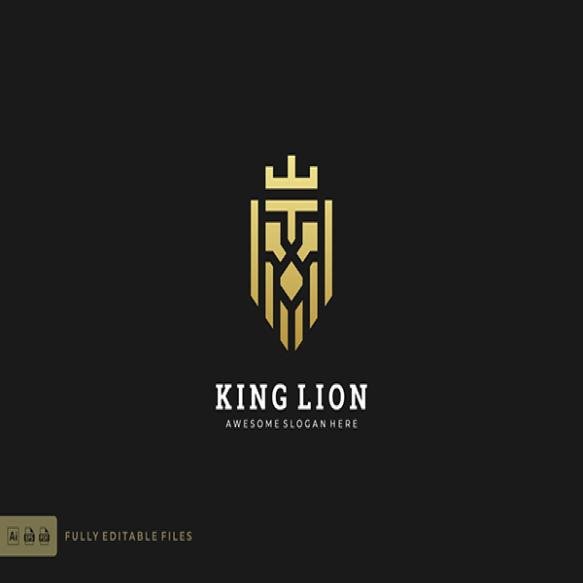 Abstract Lion King Logo Template 2023 11 27 05 19 15 Utc